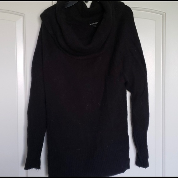 Express Sweaters - Express Black Stretchy Sweater